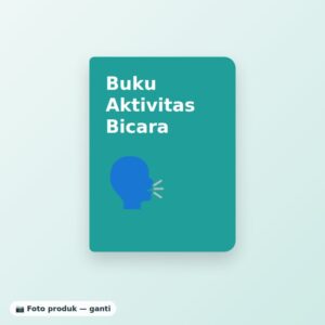Buku Aktivitas Stimulasi Bicara